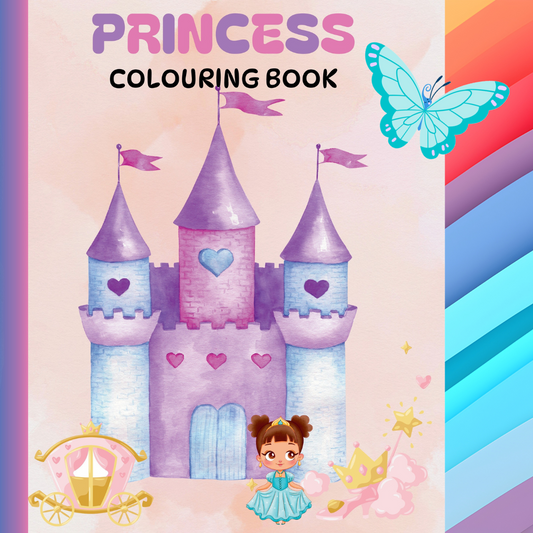 Princess Colouring Book